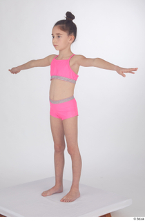 Doroteya pink swimsuit standing whole body 0050.jpg